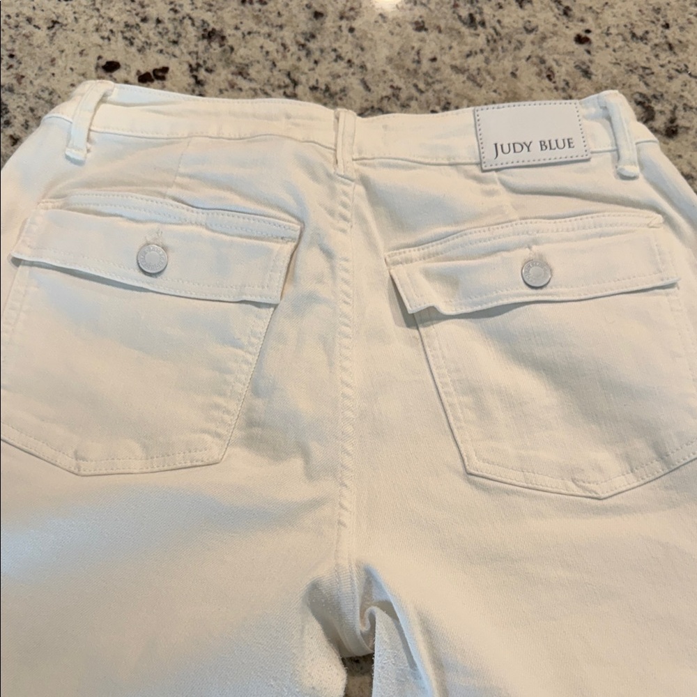 Judy Blue Cream Denim Pants